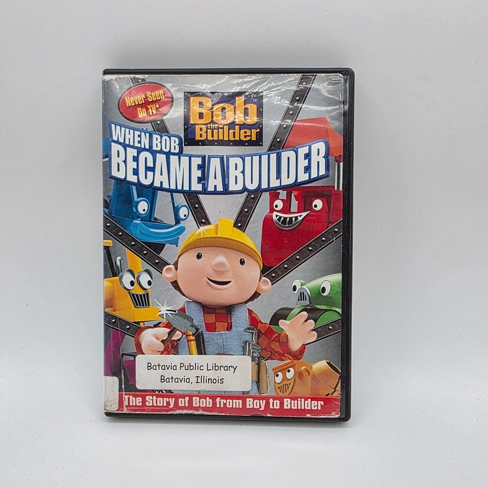 Bob the Builder When Bob Became a Builder DVD 2006 Kids Movie HIT Entertainment